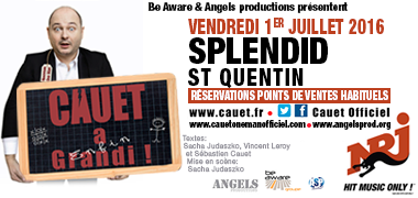 Quoi de plus excitant de se rapprocher de son public qu'en se livrant à eux sur une scène ? Cauet nous propose son tout premier one man show. Tendresse, générosité, rire et fous rires garantis !