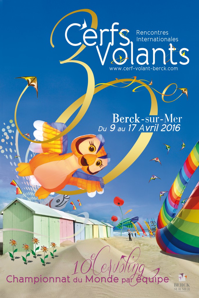 Des milliers de cerfs volants dans le ciel de Berck