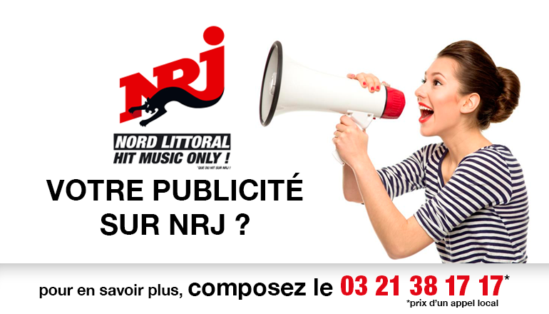 Faire de la publicité sur NRJ Nord Littoral, NRJ Saint Omer
