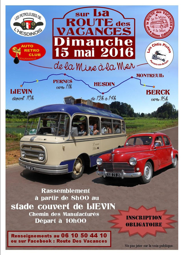 sur la route des vacances