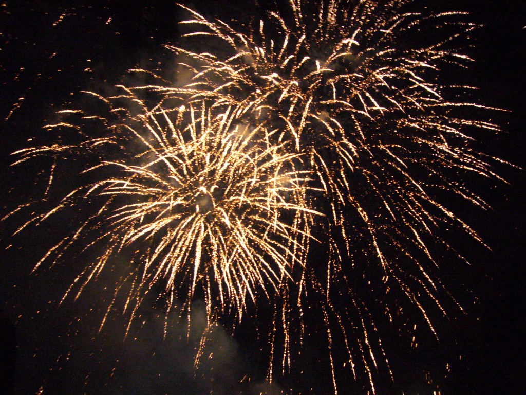 feu d'artifice