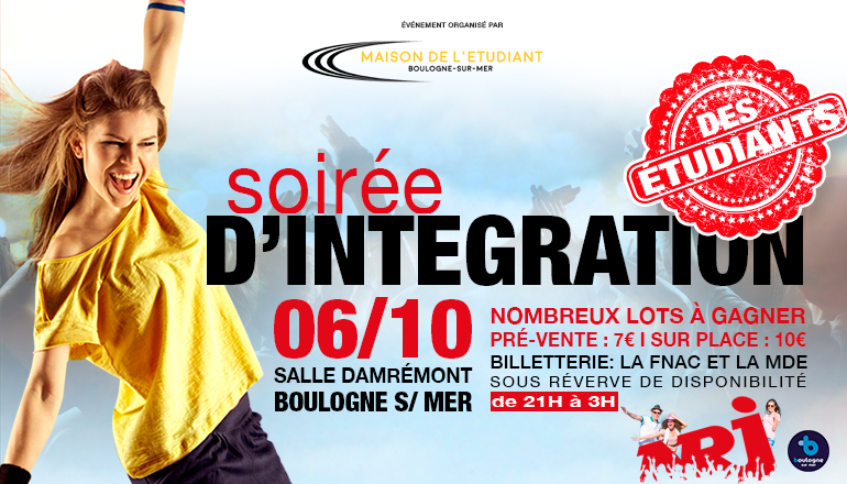 Soirée d'intégration 6 Octobre MDE