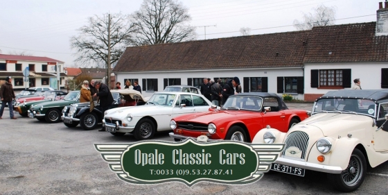 "Dégommage" de la Saint Patrick avec Opale Classic Cars