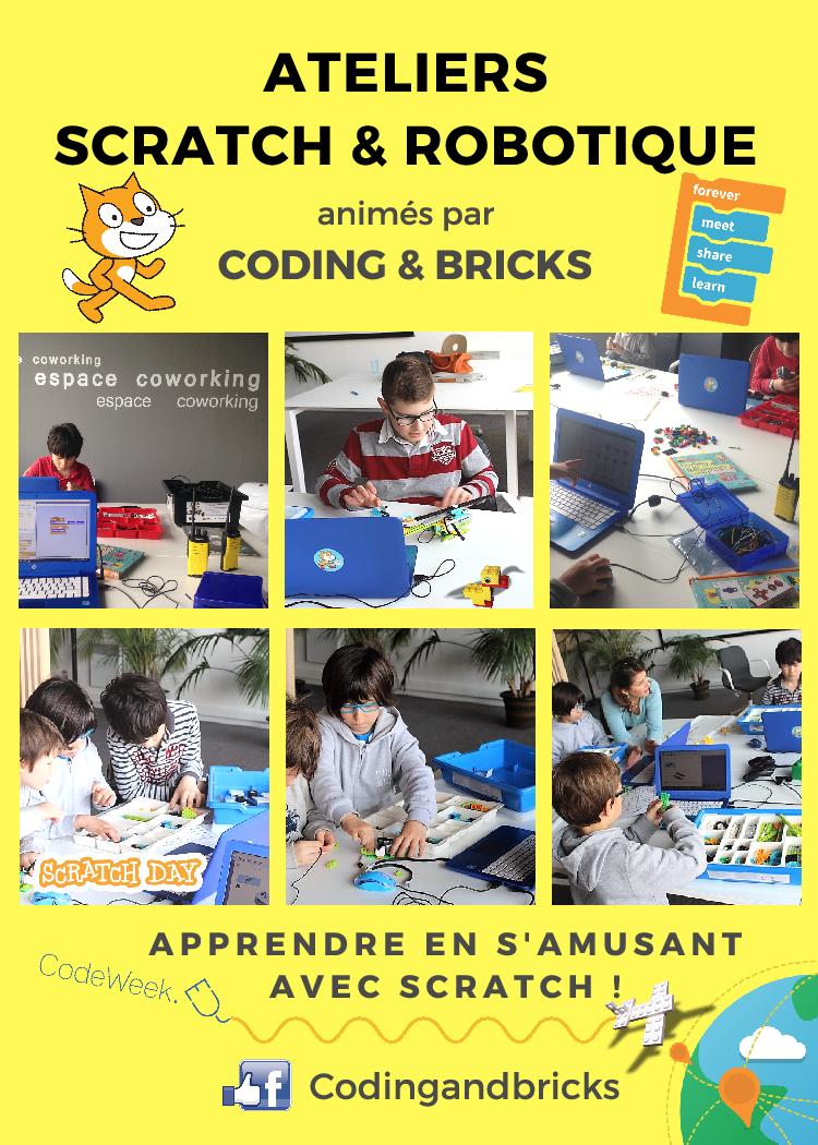 Atelier pour enfant Coding & Bricks Touquet