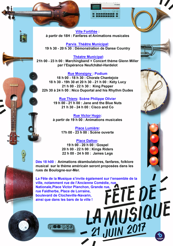 PROGRAMME-fête de la musique boulogne 2017